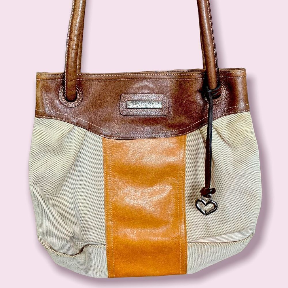 🖤 Brighton | Leather Expandable Shoulder Bag